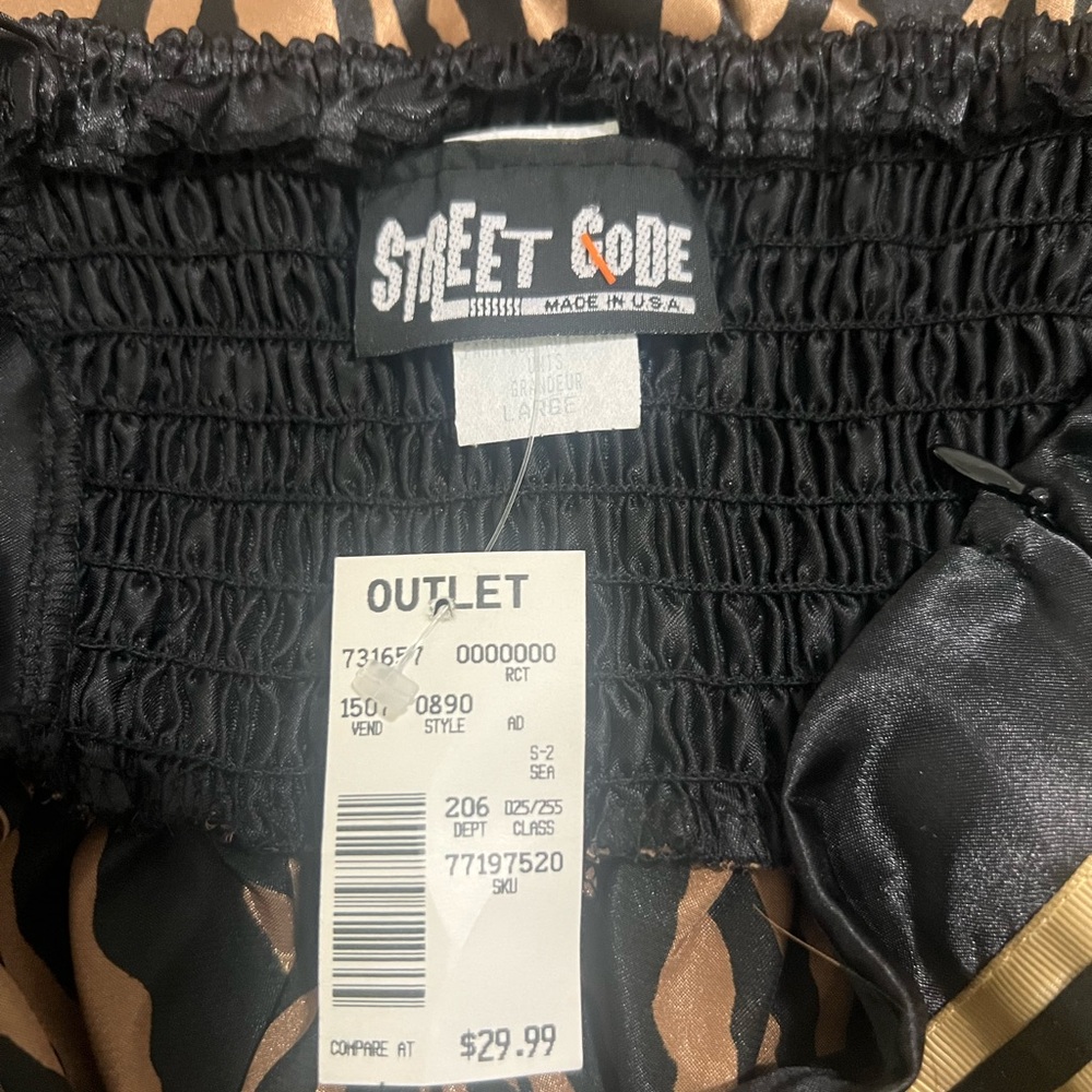 Street Code Cute Zebra Print Spaghetti Strap Dres… - image 8